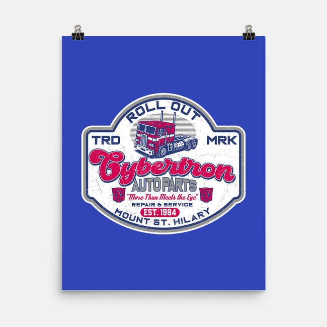 Cybertron AutoParts-None-Matte-Poster-CarloJ1956