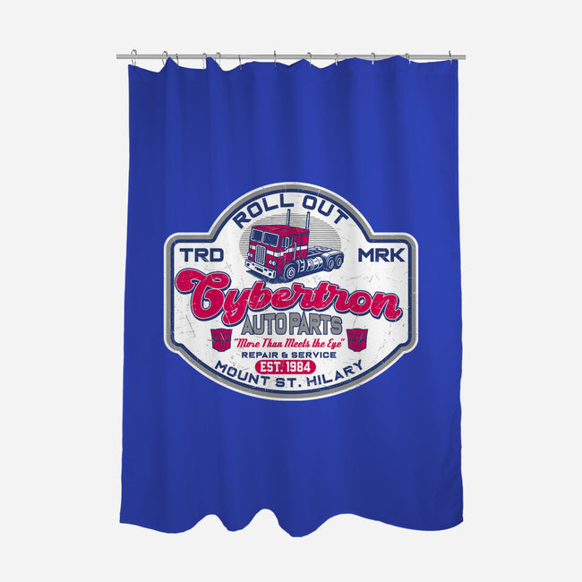 Cybertron AutoParts-None-Polyester-Shower Curtain-CarloJ1956