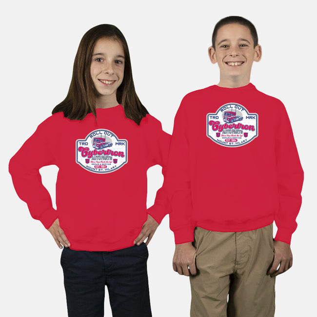 Cybertron AutoParts-Youth-Crew Neck-Sweatshirt-CarloJ1956