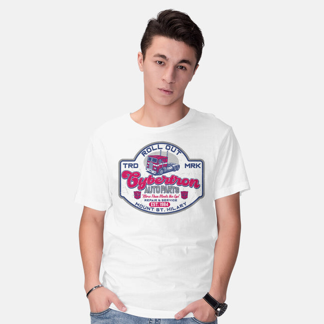 Cybertron AutoParts-Mens-Basic-Tee-CarloJ1956