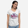 Cybertron AutoParts-Womens-V-Neck-Tee-CarloJ1956