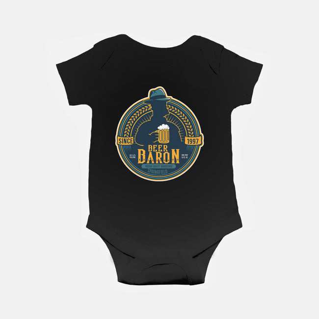 The Beer Baron-Baby-Basic-Onesie-CarloJ1956