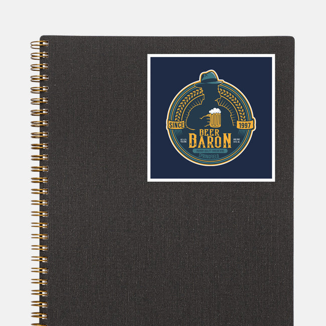 The Beer Baron-None-Glossy-Sticker-CarloJ1956