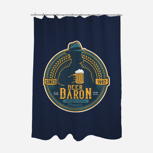 The Beer Baron-None-Polyester-Shower Curtain-CarloJ1956