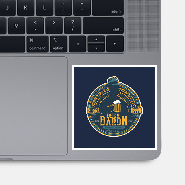 The Beer Baron-None-Glossy-Sticker-CarloJ1956