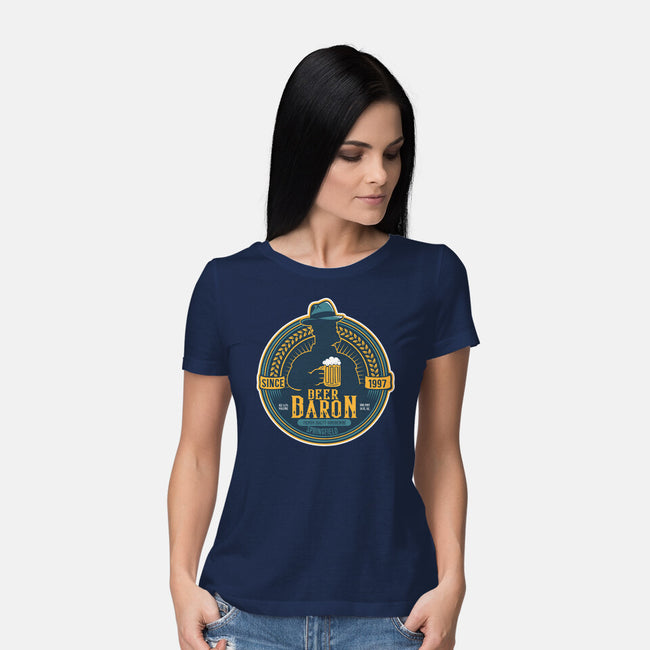 The Beer Baron-Womens-Basic-Tee-CarloJ1956