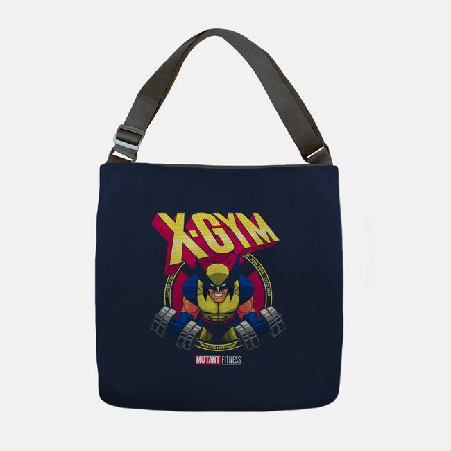 Mutant Fitness-None-Adjustable Tote-Bag-teesgeex