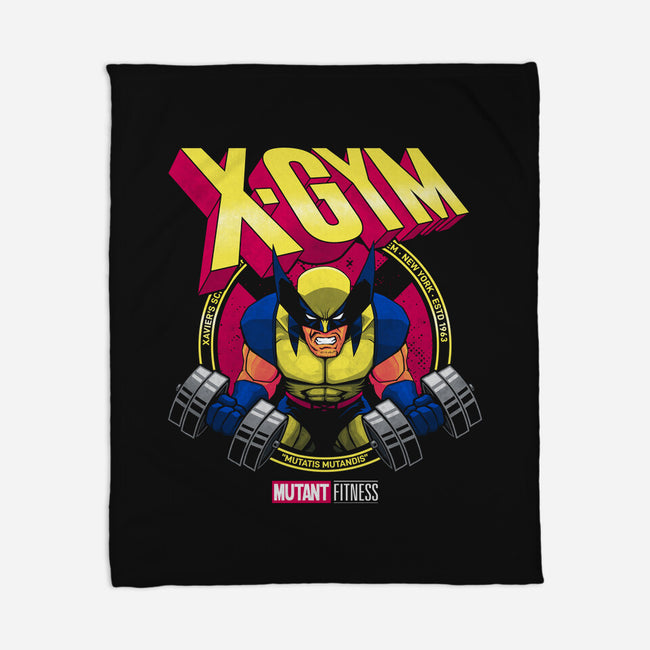 Mutant Fitness-None-Fleece-Blanket-teesgeex