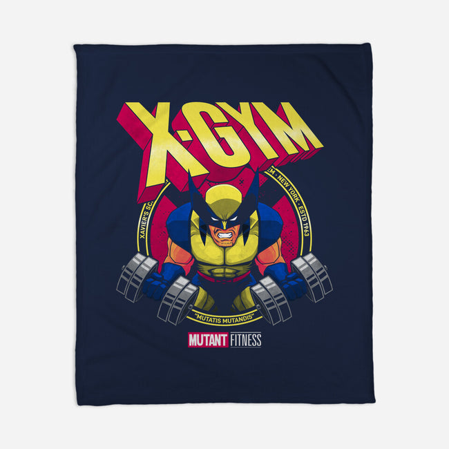 Mutant Fitness-None-Fleece-Blanket-teesgeex