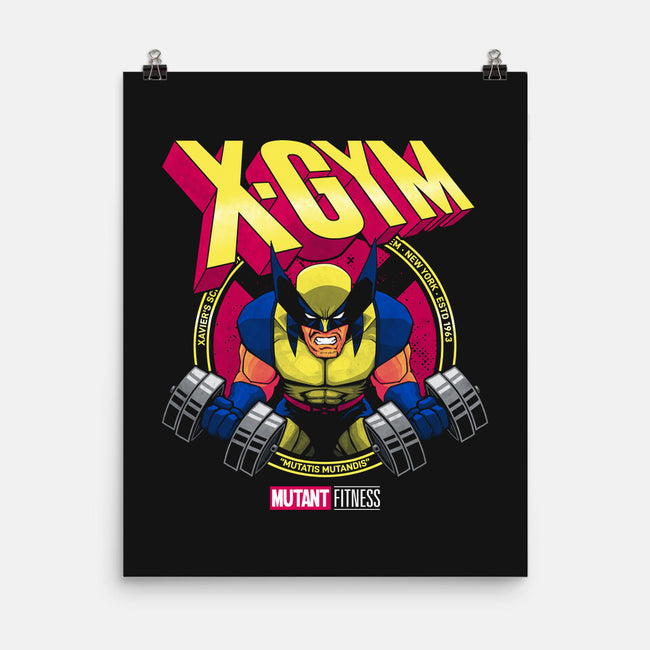 Mutant Fitness-None-Matte-Poster-teesgeex