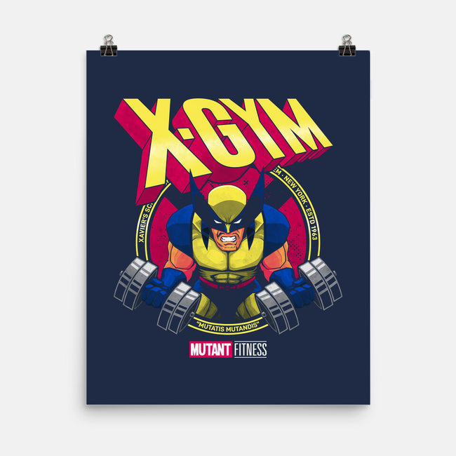 Mutant Fitness-None-Matte-Poster-teesgeex