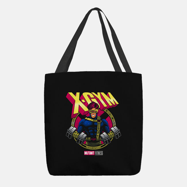 Mutant Fitness Cyclops-None-Basic Tote-Bag-teesgeex