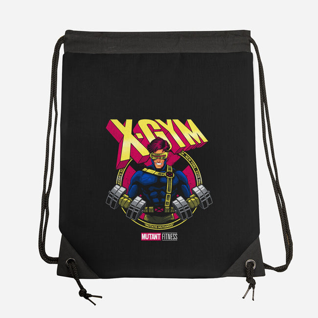 Mutant Fitness Cyclops-None-Drawstring-Bag-teesgeex