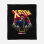 Mutant Fitness Cyclops-None-Fleece-Blanket-teesgeex