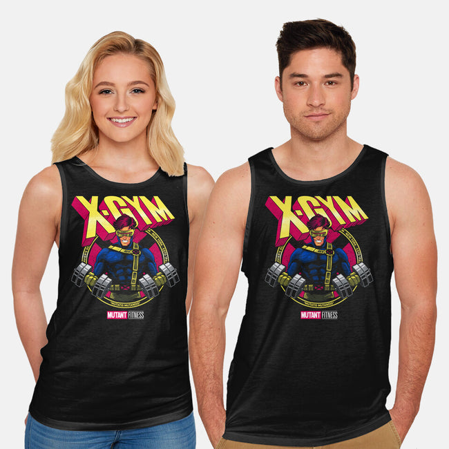 Mutant Fitness Cyclops-Unisex-Basic-Tank-teesgeex