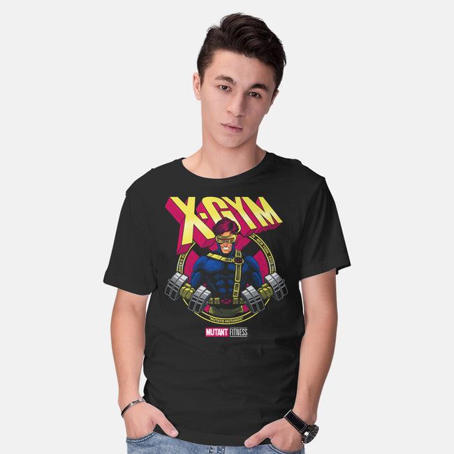 Mutant Fitness Cyclops-Mens-Basic-Tee-teesgeex