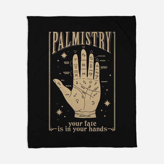 Palmistry-None-Fleece-Blanket-Thiago Correa