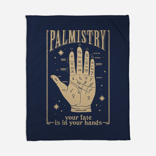 Palmistry-None-Fleece-Blanket-Thiago Correa