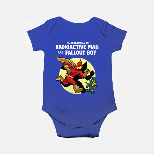 Radioactive Man-Baby-Basic-Onesie-zascanauta