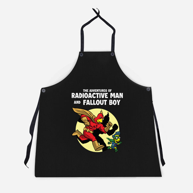 Radioactive Man-Unisex-Kitchen-Apron-zascanauta