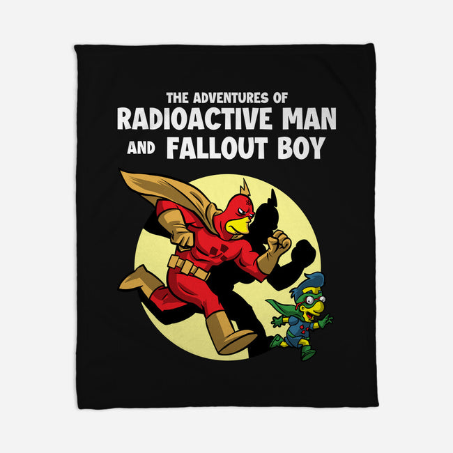 Radioactive Man-None-Fleece-Blanket-zascanauta