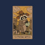 The Trash Witch-Womens-V-Neck-Tee-Thiago Correa