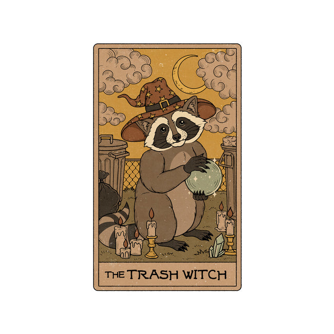 The Trash Witch-Womens-Basic-Tee-Thiago Correa