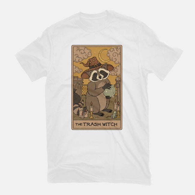 The Trash Witch-Womens-Fitted-Tee-Thiago Correa