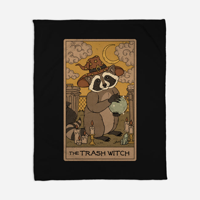 The Trash Witch-None-Fleece-Blanket-Thiago Correa