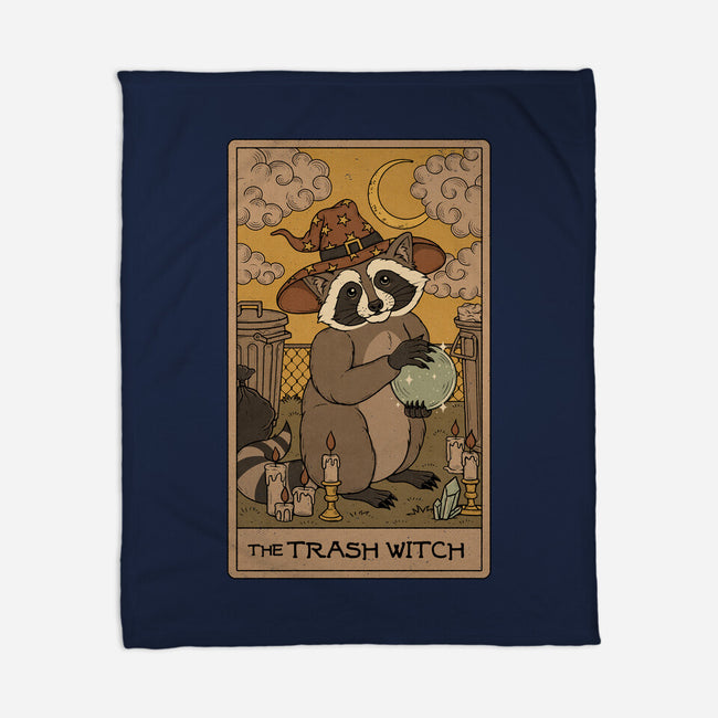 The Trash Witch-None-Fleece-Blanket-Thiago Correa
