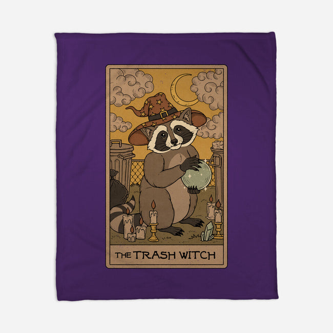 The Trash Witch-None-Fleece-Blanket-Thiago Correa