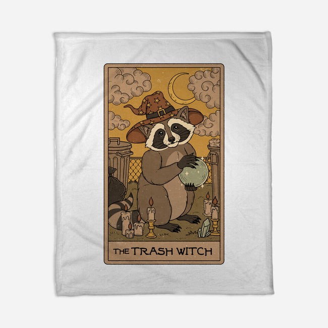 The Trash Witch-None-Fleece-Blanket-Thiago Correa