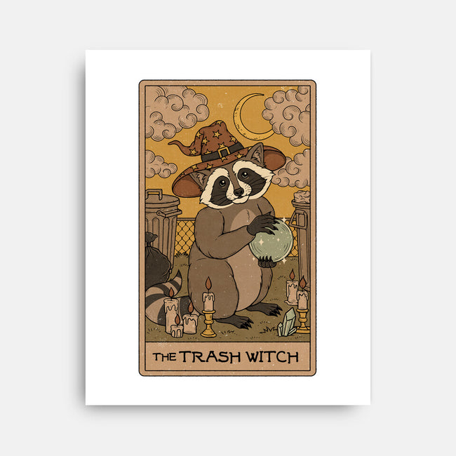 The Trash Witch-None-Stretched-Canvas-Thiago Correa