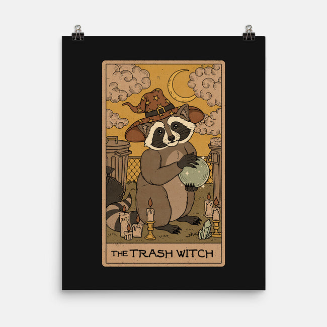 The Trash Witch-None-Matte-Poster-Thiago Correa