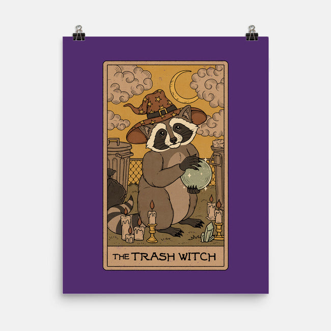 The Trash Witch-None-Matte-Poster-Thiago Correa