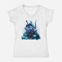 Legendary Artifacts-Womens-V-Neck-Tee-rmatix