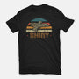 Retro Leaf On The Wind-Womens-Basic-Tee-retrodivision