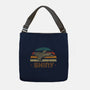 Retro Leaf On The Wind-None-Adjustable Tote-Bag-retrodivision