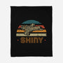 Retro Leaf On The Wind-None-Fleece-Blanket-retrodivision
