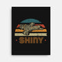 Retro Leaf On The Wind-None-Stretched-Canvas-retrodivision