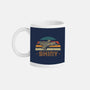 Retro Leaf On The Wind-None-Mug-Drinkware-retrodivision