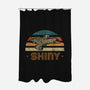 Retro Leaf On The Wind-None-Polyester-Shower Curtain-retrodivision