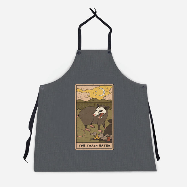 The Trash Eater-Unisex-Kitchen-Apron-Thiago Correa