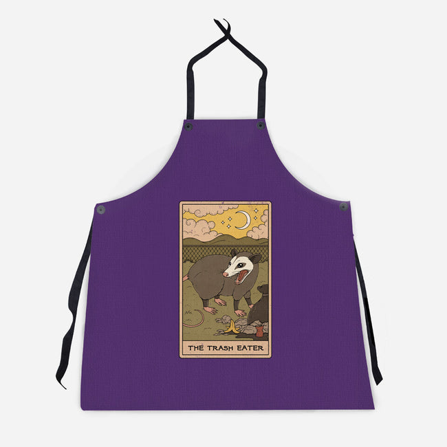 The Trash Eater-Unisex-Kitchen-Apron-Thiago Correa