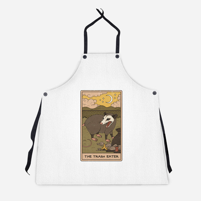 The Trash Eater-Unisex-Kitchen-Apron-Thiago Correa