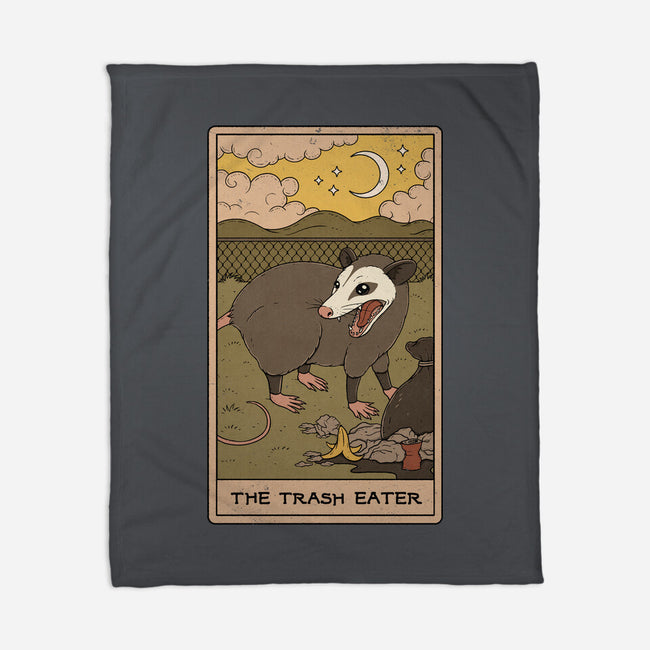 The Trash Eater-None-Fleece-Blanket-Thiago Correa