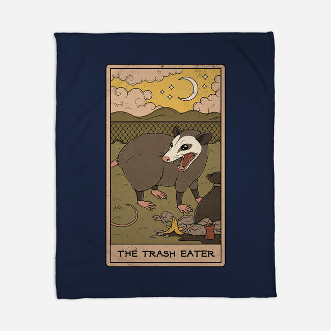 The Trash Eater-None-Fleece-Blanket-Thiago Correa