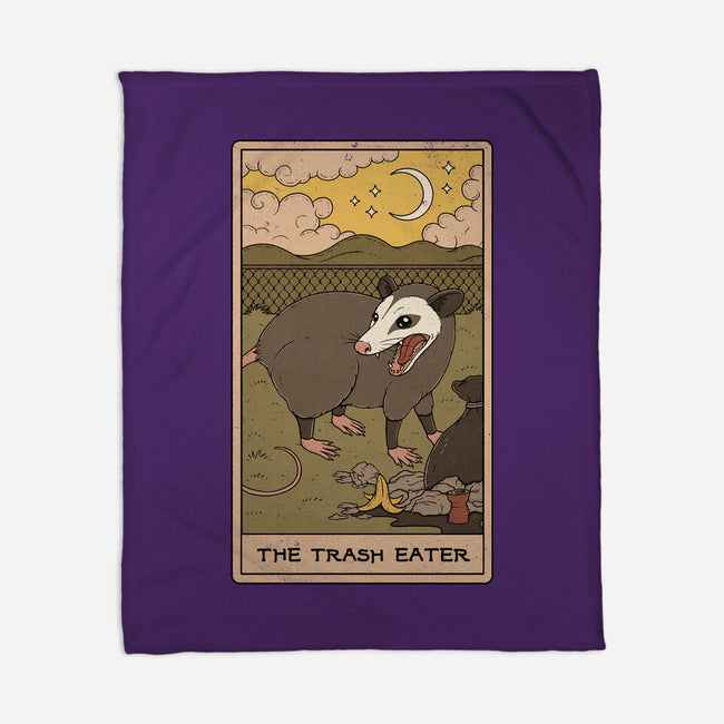 The Trash Eater-None-Fleece-Blanket-Thiago Correa