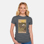The Trash Eater-Womens-Fitted-Tee-Thiago Correa