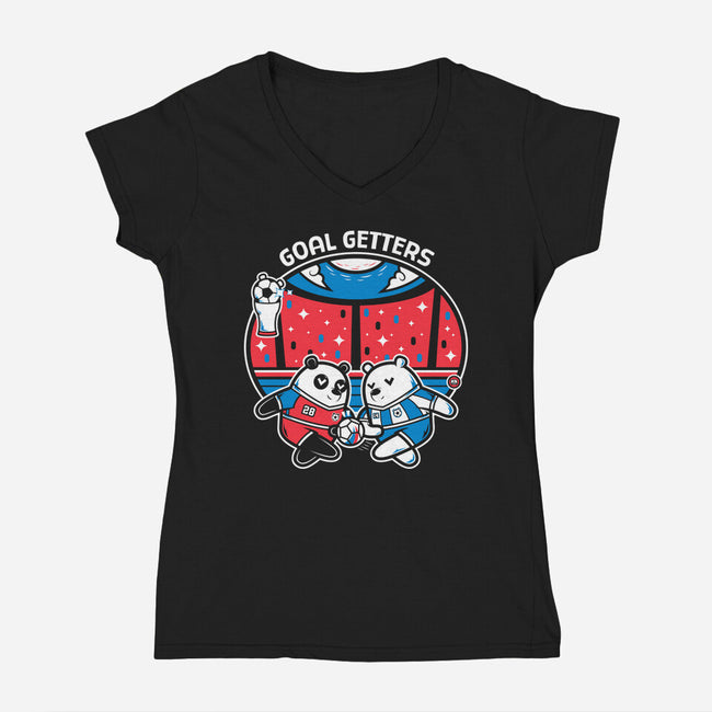 Goal Getters-Womens-V-Neck-Tee-krisren28